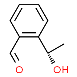Benzaldehyde, 2-(1-hydroxyethyl)-, (S)- (9CI) Structure