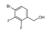 4-Bromo-2,3-difluorobenzyl alcohol structure