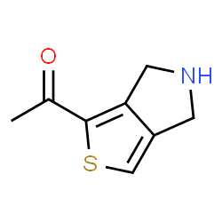 Ethanone, 1-(5,6-dihydro-4H-thieno[3,4-c]pyrrol-1-yl)- (9CI) structure
