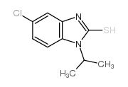 5-CHLORO-1-ISOPROPYL-1H-BENZO[D]IMIDAZOLE-2-THIOL Structure