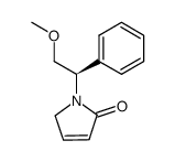 1-((R)-2-Methoxy-1-phenyl-ethyl)-1,5-dihydro-pyrrol-2-one结构式