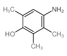 Phenol,4-amino-2,3,6-trimethyl- Structure