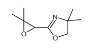 2-(3,3-dimethyloxiran-2-yl)-4,4-dimethyl-5H-1,3-oxazole结构式