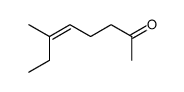(Z)-6-methyloct-5-en-2-one结构式