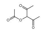 1-acetyl-2-oxopropyl acetate Structure