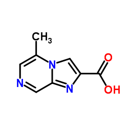 5-Methylimidazo[1,2-a]pyrazine-2-carboxylic acid结构式