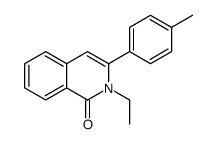 2-ethyl-3-(4-methylphenyl)isoquinolin-1-one结构式
