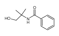 N-(1-hydroxy-2-methylpropan-2-yl)benzamide Structure