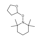 1-(2',2',6',6'-tetramethyl-1'-piperidinyloxy)-tetrahydrofuran Structure