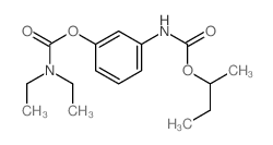 [3-(butan-2-yloxycarbonylamino)phenyl] N,N-diethylcarbamate Structure