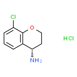 (S)-8-Chlorochroman-4-amine hydrochloride Structure