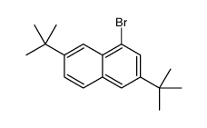 1-bromo-3,7-ditert-butylnaphthalene Structure