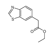 6-Benzothiazoleaceticacid,ethylester(9CI) structure