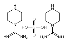 Piperazine-1-carboxamidine hemisulfate Structure