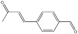 4-(3-Oxo-1-buten-1-yl)benzaldehyde结构式