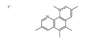 1,3,5,6,8-pentamethyl-1,10-phenanthrolin-1-ium,iodide结构式