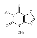 6-thiotheophylline Structure