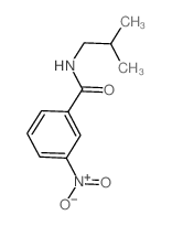 N-(2-methylpropyl)-3-nitro-benzamide结构式