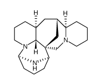 (8aα,10aα,15bβ)-2,3,4,5,7,8,8a,10,10a,11,12,13,14,15b-Tetradecahydro-15H-1α,5α-imino-10β,15aβ-methano-1H,6H,9H-5a,14a-diazadibenz[b,fg]octalene结构式