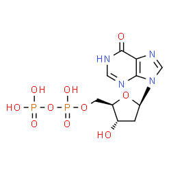 Inosine 5'-(trihydrogen diphosphate), 2'-deoxy- picture