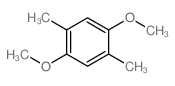 Benzene,1,4-dimethoxy-2,5-dimethyl- Structure