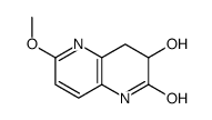 3-hydroxy-6-methoxy-3,4-dihydro-1H-1,5-naphthyridin-2-one结构式