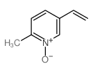 Pyridine,5-ethenyl-2-methyl-, 1-oxide, homopolymer (9CI) structure