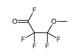 2,2,3,3-tetrafluoro-3-methoxypropanoyl fluoride结构式