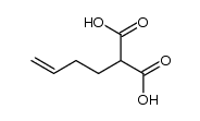 but-3-enyl-malonic acid结构式