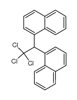 1,1,1-trichloro-2,2-di-[1]naphthyl-ethane结构式