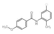 N-(5-Chloro-2-methylphenyl)-4-methoxybenzamide Structure