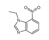 1H-Benzimidazole,1-ethyl-7-nitro-(9CI) structure
