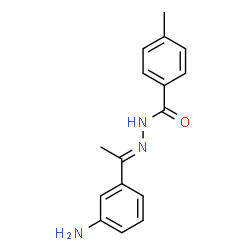 4-METHYL-BENZOIC ACID [1-(3-AMINO-PHENYL)-ETHYLIDENE]-HYDRAZIDE picture