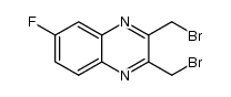 2,3-bis(bromomethyl)-6-fluoroquinoxaline Structure
