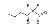 2-Pentanone,1,1-difluoro-1-nitro-结构式