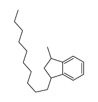 1-decyl-3-methylindan结构式