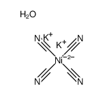 Potassium tetracyanonickelate(II) 1-hydrate Structure