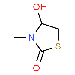 2-Thiazolidinone,4-hydroxy-3-methyl-(9CI) structure