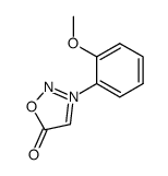 3-(o-Methoxyphenyl)sydnone结构式