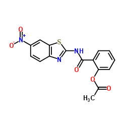 2-(acetyloxy)-N-(6-nitro-2-benzothiazolyl)-Benzamide picture