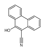 10-hydroxyphenanthrene-9-carbonitrile结构式