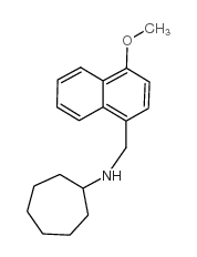 N-[(4-methoxynaphthalen-1-yl)methyl]cycloheptanamine图片