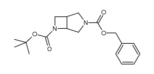 (1R,5S)-3-benzyl 6-tert-butyl 3,6-diazabicyclo[3.2.0]heptane-3,6-dicarboxylate picture