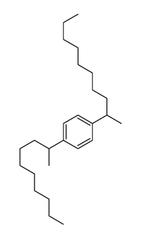 1,4-di(decan-2-yl)benzene Structure