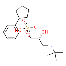 penbutolol sulfate结构式