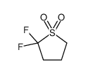2,2-difluorothiolane 1,1-dioxide结构式