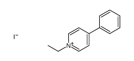 1-ethyl-4-phenylpyridinium iodide structure
