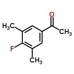 4'-Fluoro-3',5'-dimethylacetophenone结构式