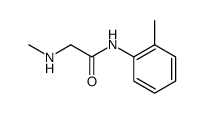 sarcosine o-toluidide Structure
