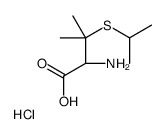 (2R)-2-amino-3-methyl-3-propan-2-ylsulfanylbutanoic acid,hydrochloride Structure